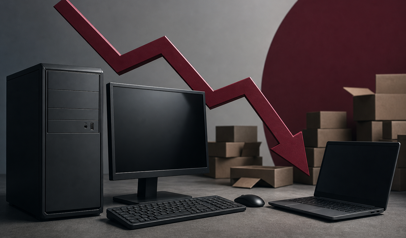 PC Shipments Fell More Than 20 Percent in Q3 as Component Prices Rose